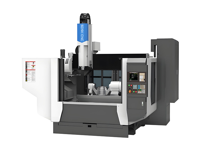 龍門數控機床升級五軸轉臺的核心優(yōu)勢